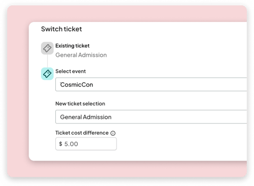Switch tickets Switch tickets
