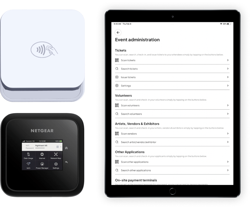 Hardware Solutions from Eventeny